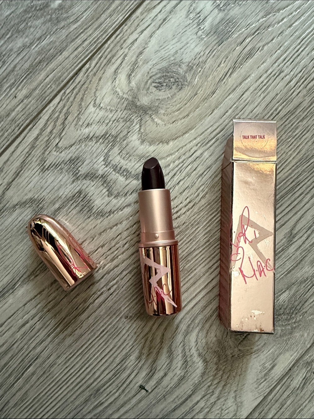 MAC Cosmetics Rihanna Collection Lipstick - Deep Plum / Berry Shade Limited